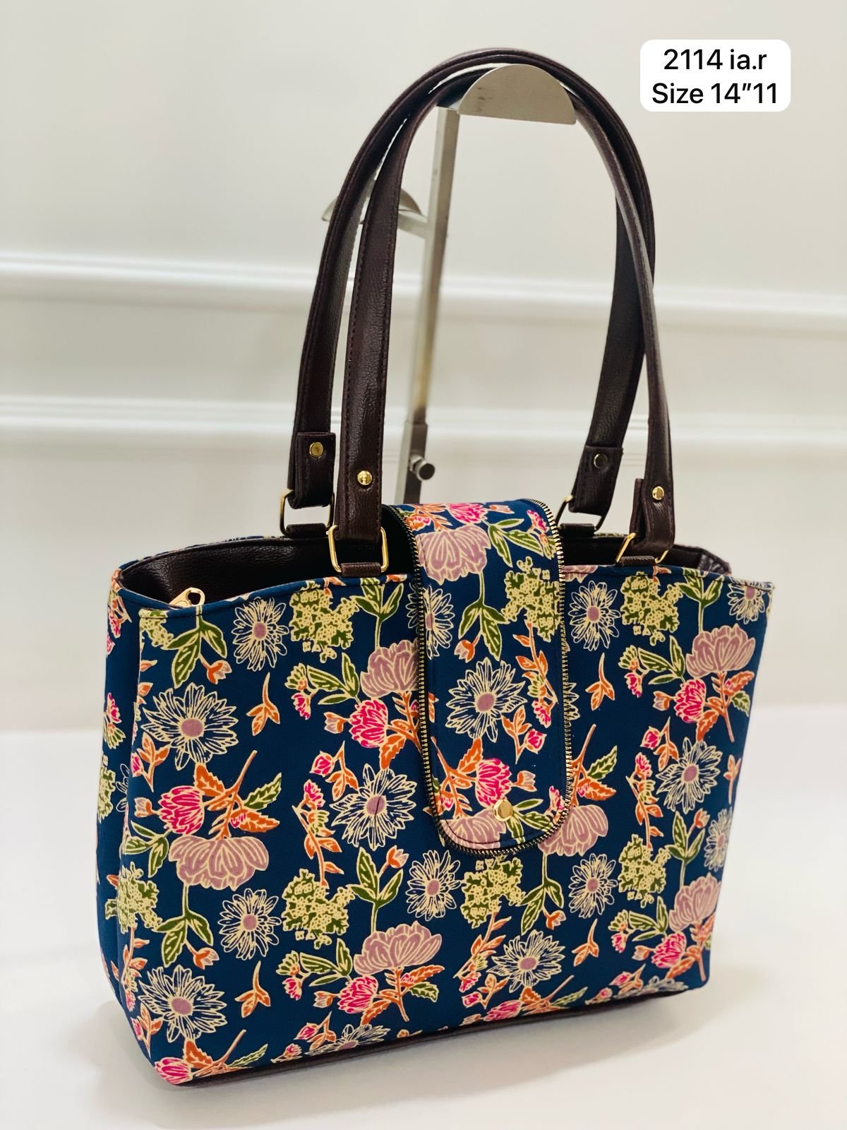 Formal hard box sling with adjustable long belt